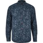 River Island Mens Pepe Jeans Floral Print Button-up Shirt