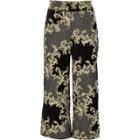 River Island Womens And Gold Jacquard Culottes