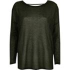 River Island Womens Metallic Slouchy Top
