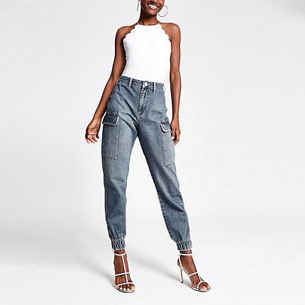 River Island Womens Becky Jogger Jeans
