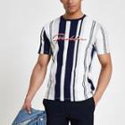 River Island Mens Marl 'prolific' Stripe T-shirt