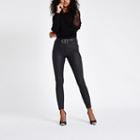 River Island Womens Lace Detail Long Sleeve Top
