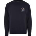River Island Mens Sports Snake Logo Sweatshirt