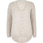 River Island Womens Cable Knit Sweater