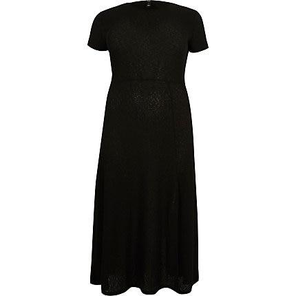 River Island Womens Plus Maxi T-shirt Dress