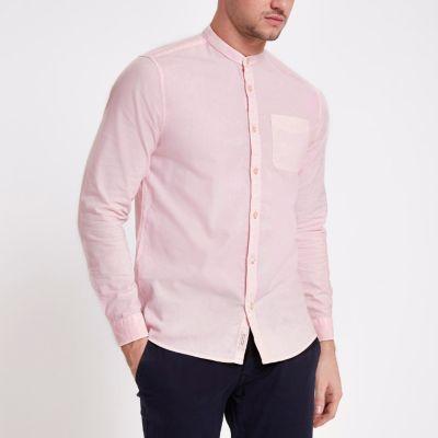 River Island Mens Acid Wash Long Sleeve Shirt