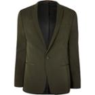 River Island Mens High Shine Stretch Skinny Suit Jacket