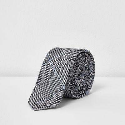 River Island Mens Diamond Print Tie