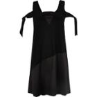 River Island Womens Tied Cold Shoulder Swing Dress