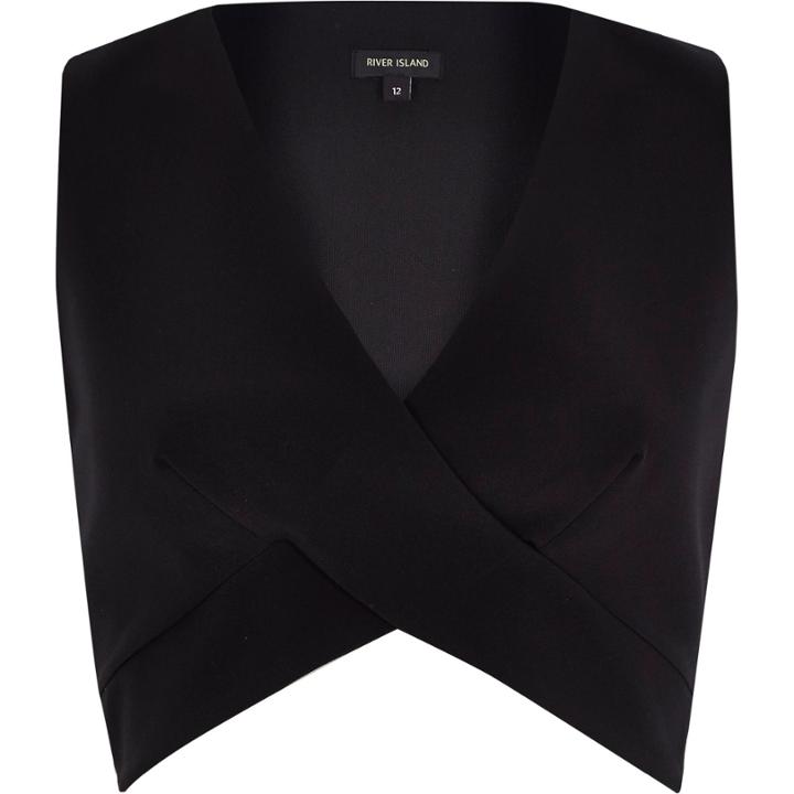 River Island Womens Wrap Crop Top
