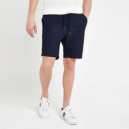 River Island Mens Lee Drawstring Shorts