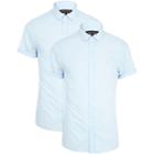 River Island Menslight Short Sleeve Shirts Pack