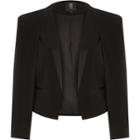 River Island Womens Ri Studio Cropped Tuxedo Cape Jacket