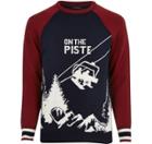 River Island Mens Piste Christmas Sweater