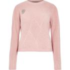 River Island Womens Ribbed Knit Sweater With Brooch