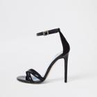 River Island Womens Cross Strap Barely There Sandals