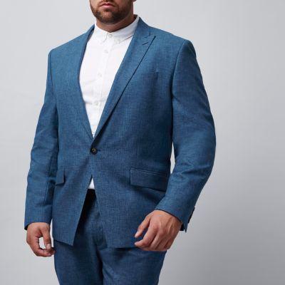 River Island Mens Big And Tall Slim Fit Suit Jacket