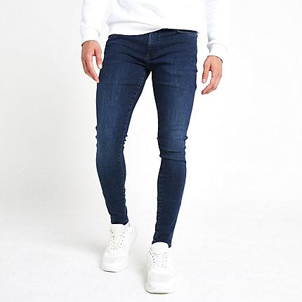 River Island Mens Ollie Spray On Jeans