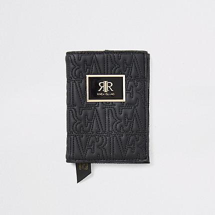 River Island Womens Ri Embossed Passport Holder