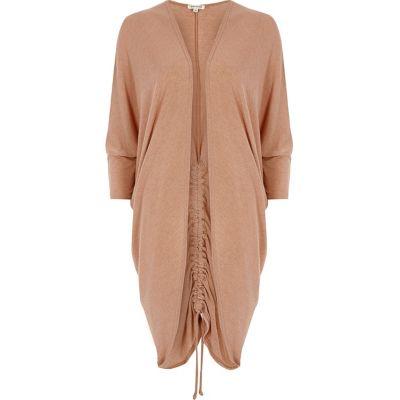 River Island Womens Ruched Back Longline Cardigan