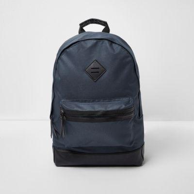 River Island Mens Front Pocket Backpack