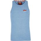 River Island Mens Superdry Logo Embroidered Tank