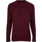River Island Mens Big And Tall Crew Neck Sweater