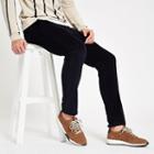 River Island Mens Cord Check Skinny Fit Trousers