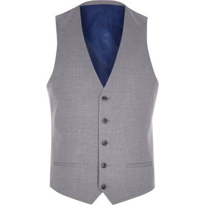 River Island Mens Smart Waistcoat