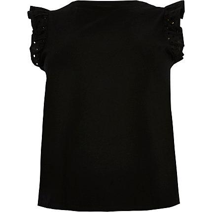 River Island Womens Frill Tank Top