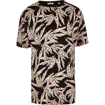 River Island Mens Only And Sons Big And Tall Print T-shirt