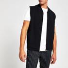 River Island Mens Slim Fit Knitted Gilet