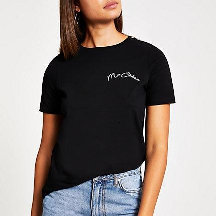 River Island Womens 'ma Cherie' Short Sleeve T-shirt