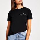 River Island Womens 'ma Cherie' Short Sleeve T-shirt