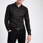 River Island Mens Glitter Spot Print Button-up Shirt