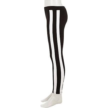 River Island Girls Contrast Stripe Leggings