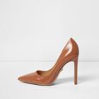 River Island Womens Patent Pointed Toe Pumps