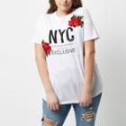 River Island Womens Plus White 'nyc' Floral Appliqu T-shirt
