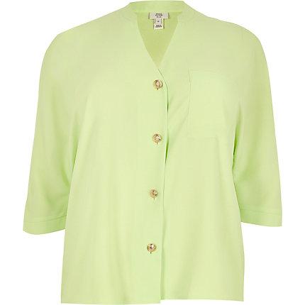 River Island Womens Plus Long Sleeve Shirt