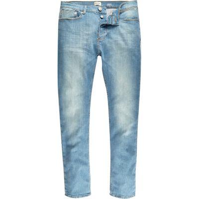 River Island Mens Wash Sid Skinny Stretch Jeans