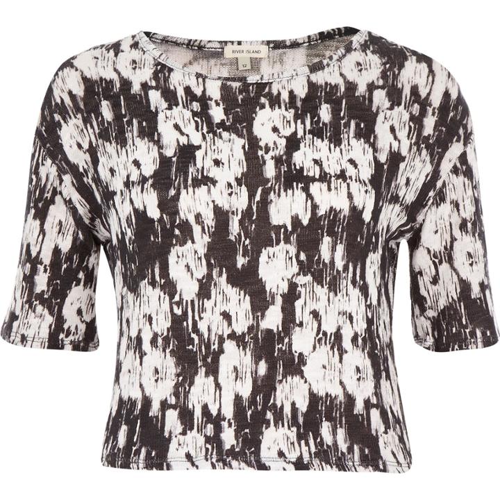 River Island Womens Print Boxy T-shirt