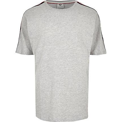 River Island Mens Jack And Jones Tape T-shirt
