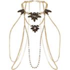 River Island Womens Gold Tone Embellished Body Harness