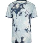 River Island Mens Tie Dye Towel Slim Fit T-shirt