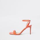 River Island Womens Barely There Mid Heel Sandals
