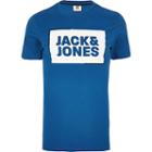 River Island Mens Jack And Jones Contrast Logo T-shirt