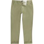 River Island Mens Slim Fit Tapered Chino Trousers