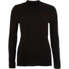 River Island Womens Ribbed High Neck Fitted Top