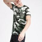 Mens Hype Camo Print T-shirt