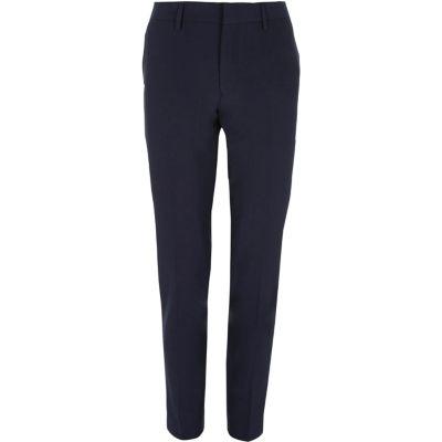River Island Mens Super Skinny Suit Trousers
